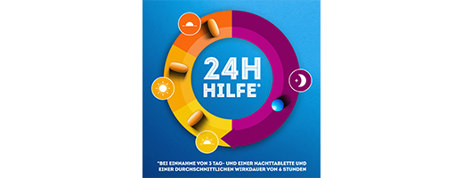 WICK DayNait filmom obalené tablety, 16 ks