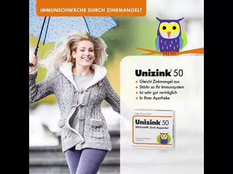 Video o produkte Unizinc 50 tabliet, 100 ks