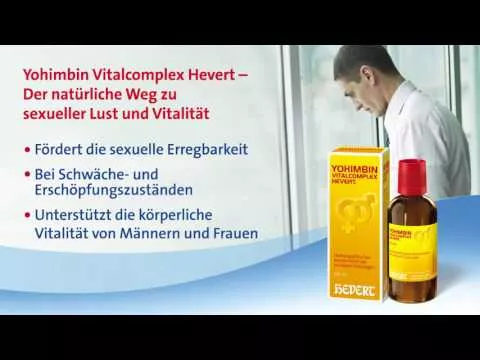 Video o produkte Yohimbine Vitalcomplex Hevert, 200 ml