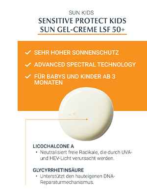 EUCERIN Sun Kids Gel-Cream LSF 50+, 200 ml