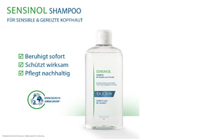 DUCRAY SENSINOL Šampón s fyzio ochranou pokožky, 400 ml