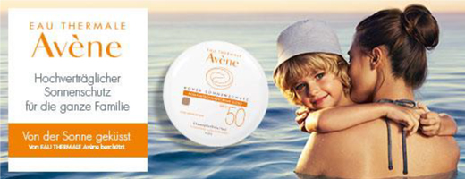 AVENE Kompaktný krém na opaľovanie SPF 50 zlatých, 10 g