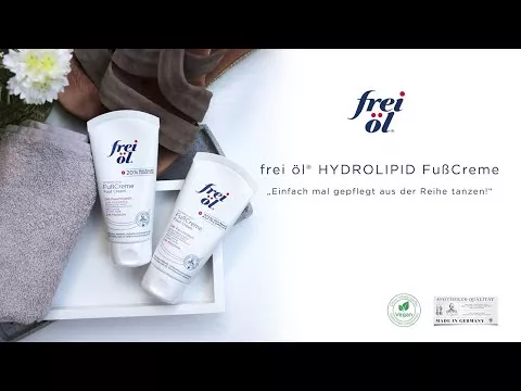 Video o produkte Free Oil Hydrolipidový krém na nohy, 75 ml