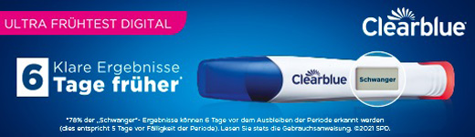 CLEARBLUE Digitálny tehotenský test Ultra Early Test, 2 ks