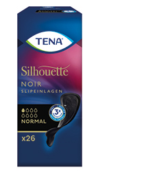 TENA SILHOUETTE Vložky do nohavičiek normal noir, 26 ks