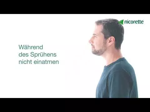 Video o produkte nicorette Mint Spray s 1 mg nikotínu v spreji, 2 ks