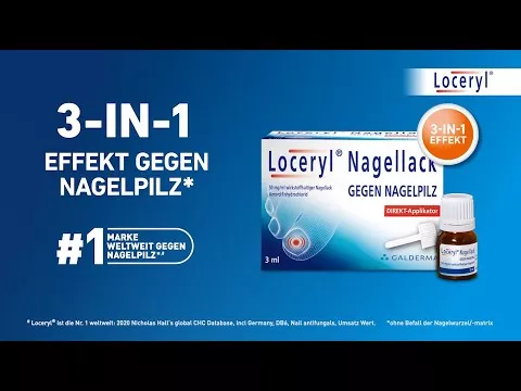 Video o produkte Aplikátor Loceryl lak na nechty proti plesniam nechtov DIREKT-, 1,25 ml