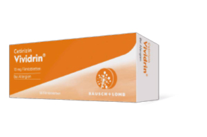 CETIRIZIN Vividrin 10 mg filmom obalené tablety, 100 ks