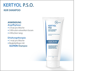 DUCRAY KERTYOL PSO Šampónová kúra, 125 ml
