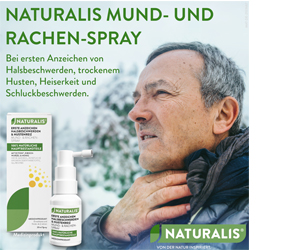 NATURALIS Sprej do úst a hrdla, 20 ml