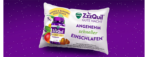 WICK ZzzQuil Good Night Mango & Banán, 30 ks