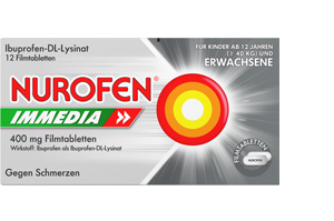NUROFEN Immedia 400 mg filmom obalené tablety, 12 ks