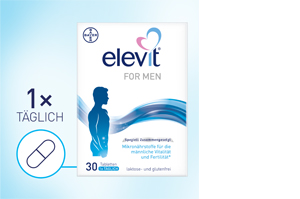 ELEVIT pre mužov Tablety, 30 kapsúl