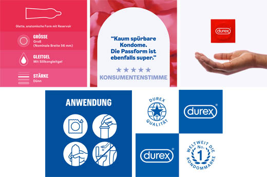 DUREX Kondómy Sensitive classic, 20 ks