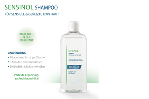 DUCRAY SENSINOL Šampón s fyzio ochranou pokožky, 400 ml