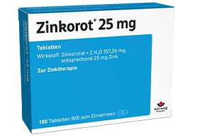 ZINKOROT 25 mg tablety, 20 ks