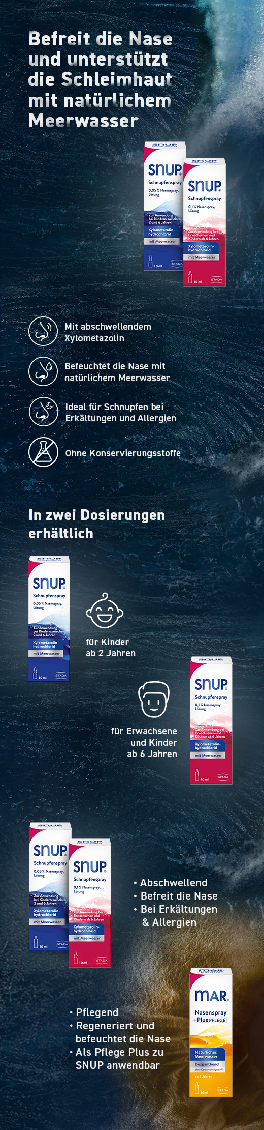SNUP Cold spray 0,05% nosový sprej, 10 ml