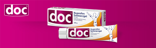DOC IBUPROFEN Gél proti bolesti 5%, 200 g