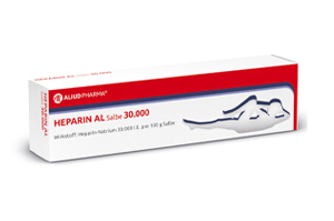 HEPARIN AL Masť 30 000, 100 g