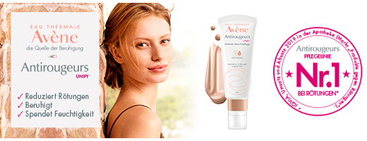 AVENE Antirougeurs UNIFY tónovaná starostlivosť Cr.SPF 30, 40 ml