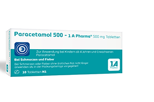 PARACETAMOL 500-1A Pharma Tablety, 10 ks