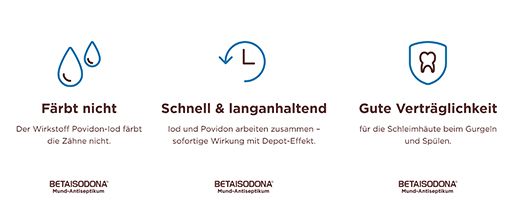 BETAISODONA Ústne antiseptikum, 100 ml