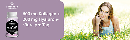 COLLAGEN 300 mg+Hyaluron 100 mg kapsuly s vysokou dávkou, 60 ks