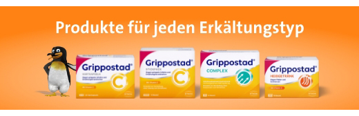 GRIPPOSTAD Horúci nápoj v prášku, 10 ks