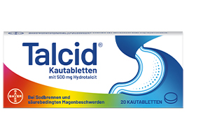 TALCID Žuvacie tablety, 20 ks