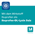 IBU-LYSIN 1A Pharma 400 mg filmom obalené tablety, 50 ks