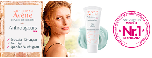 AVENE Antirougeurs Denný upokojujúci krém SPF 30, 40 ml