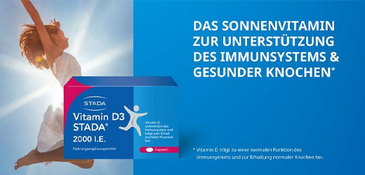 VITAMIN D3 STADA 2000 I.U. kapsúl, 60 ks