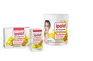 IPALAT Pastilky do hrdla bez cukru, 120 ks