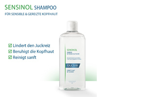 DUCRAY SENSINOL Šampón s fyzio ochranou pokožky, 400 ml