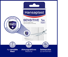 HANSAPLAST Citlivá hypoalergénna omietka 6 cmx1 m, 1 ks