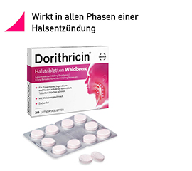 DORITHRICIN Pastilky na hrdlo lesné plody, 40 ks