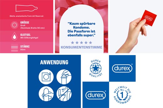 DUREX Citlivo mäkké kondómy, 40 ks