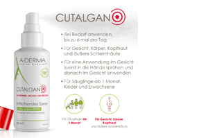 A-DERMA CUTALGAN osviežujúci sprej, 100 ml
