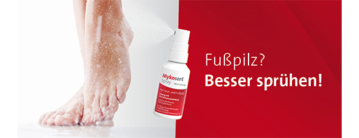 MYKOSERT Sprej na pokožku a atletické nohy, 2x30 ml