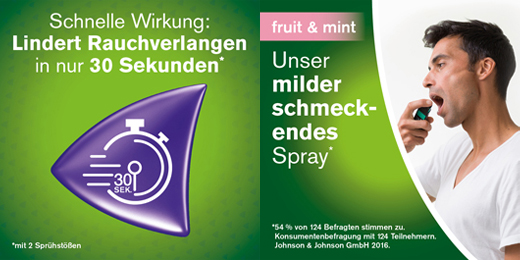 NICORETTE Ovocie & Mäta Sprej 1 mg/sprej NFC, 2 ks