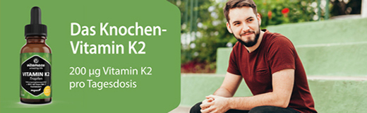 VITAMIN K2 MK7 kvapky vegánske s vysokou dávkou, 50 ml