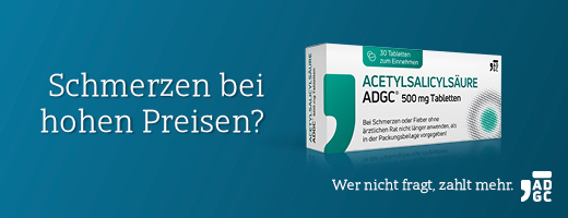 ACETYLSALICYLSÄURE ADGC 500 mg tablety, 100 ks