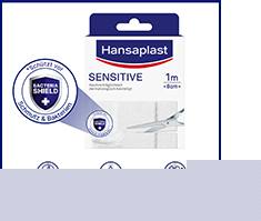 HANSAPLAST Citlivá hypoalergénna omietka 8 cmx1 m, 1 ks