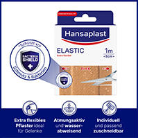 HANSAPLAST Elastické náplasti 8 cmx1 m, 1 ks