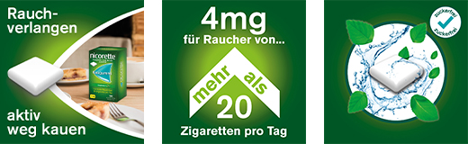 NICORETTE Žuvačky s čerstvou mätou 4 mg, 30 ks
