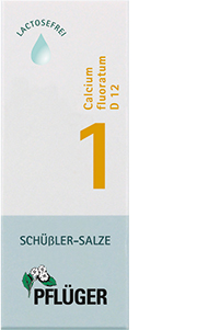 BIOCHEMIE Pflüger 1 Calcium fluoratum D 12 kvapiek, 100 ml
