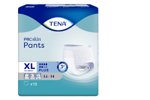 TENA PANTS jednorazové nohavice super L, 12 ks