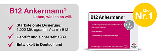 B12 ANKERMANN obalené tablety, 50 ks