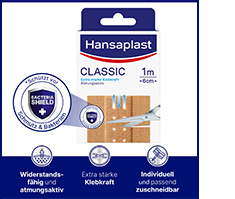 HANSAPLAST Klasická omietka 6 cmx1 m, 1 ks