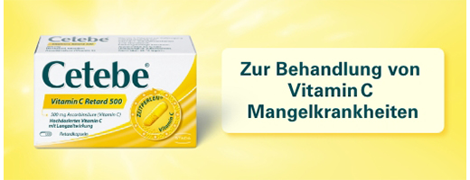 CETEBE Kapsuly s predĺženým uvoľňovaním vitamínu C 500 mg, 180 ks